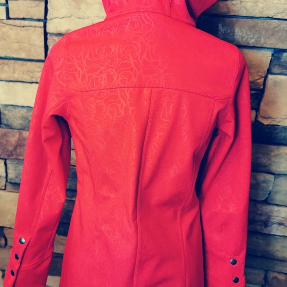 CLOUDVEIL Soft shell Zip up knee length coat XS - Picture 3 of 6